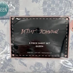 Betsey Johnson New Bed Of Roses Blue Floral Queen 6PC Sheet Set Cottage Grandma. Fixed Price $48.99.