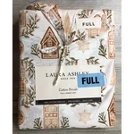 Laura Ashley Full Sheet Set Gingerbread Beige Green 4PC Holiday Farmhouse Brown. Fixed Price $39.99.
