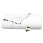 Pizuna Pure 100% Cotton Flat Sheets Only White (1 Pc), King, 01. Fixed Price $83.44.