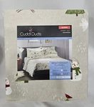 Cuddl Duds Flannel Sheet Set Snowmen Winter Queen Heavyweight Cotton New. Fixed Price $59.99.