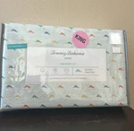 New 4PC Tommy Bahama King Sheet Set Tropical Marlin Fish Striped Cotton Percale. Fixed Price $124.99.