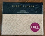 Ralph Lauren Full Weston Park Hutchings Cream Flat Sheet $130. Fixed Price $42.95.