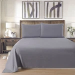 Lullabi Fine Brushed Microfiber Bed Sheet Set Premium Collection, Queen, Gray. Fixed Price $34.99.