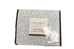 Laura Ashley Twin Extra Long Sheet Set White Floral 100% Cotton Percale Cottage. Fixed Price $39.99.