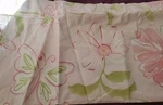 New Pottery Barn Kids Butterfly Sham Standard Marissa Pink Floral Pillowcase. Fixed Price $22.50.