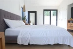 Sheex Performance Fabric Cal King Sheet Set White Temperature Control New. Fixed Price $179.00.