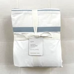 Pottery Barn Morgan Organic Sheet Set Queen Chambray Nwt. Fixed Price $159.00.