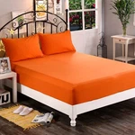 Elegant Comfort 1500 Premium Hotel Quality 1-PIECE Fitted Queen, Orange. Fixed Price $32.01.