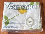 Vintage Wamsutta Christian Dior Yellow Rose Twin Bed Fitted Sheet 39"X 75" New. Fixed Price $28.80.