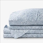 Paisley Grace Floral Premium Smooth Wrinkle-free Sateen Bed Sheet Set Blue. Fixed Price $71.55.