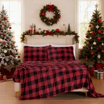 Chezmoi Collection Extra Soft Fleece Sheet Set Queen, Microplush Non-pilling Vel. Fixed Price $80.67.