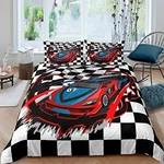 Erosebridal Racing Bedding Set Dirt Bike Duvet Cover Twin Size Race Car. Fixed Price $39.59.