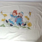 Raggedy Ann Andy Twin Sheet Set 3 Piece Bobbs-merrill 1968 Wamsutta. Fixed Price $63.96.