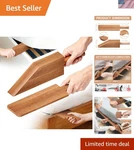 Mattress Lifter & Bed Maker Tool Set For Changing Sheets, Acacia Wood Mattres.... Fixed Price $40.78.