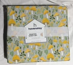 Havenstay Whimsical Mushroom Twin Xl Sheet Set Forest Cottagecore Nature Yellow. Fixed Price $24.99.