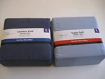 2 Sets Mainstays King 4 Piece Sheet - Microfiber Brushed And Cooling. Fixed Price $30.00.