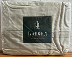 Ralph Lauren Home Solid One Twin Flat Sheet Beige 100% Cotton 250 Thread Count. Fixed Price $25.00.