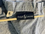 Vtg 90 Ralph Lauren Chambray Full Flat Sheet 100% Cotton Blue Label Preppy. Fixed Price $29.99.