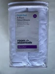 Room Essentials Fitted Sheets 4-PACK Twin/twin Xl White Microfiber Dorm Bed New. Fixed Price $28.88.