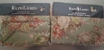 Ralph Lauren Charlotte Iv Twin Flat & Fitted Sheets 100% Cotton Nip-nos-new. Fixed Price $99.99.