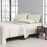 Bibb Home Bamboo 6-PIECE Luxury Sheet Set Full Ivory. Fixed Price $49.94.