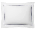 Polo Ralph Lauren Organic Cotton Palmer Standard Sham, Navy. Fixed Price $69.00.