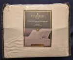 4 Piece Fieldcrest Luxury 500 Thread Count Egyptian 100% Cotton Sheet Set King. Fixed Price $99.95.