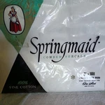 New Springmaid Combed Percale 100% Fine Cotton Double White Flat Sheet. Fixed Price $15.32.