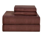 Ultra Soft Flannel Sheet Set With Pillowcase, Twin X-large, Coffee Bean. Fixed Price $58.66.