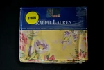 Nwt Vtg Ralph Lauren Twin Flat Brooke Flor Yellow JM26 5. Fixed Price $59.99.