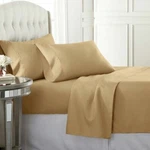 Hudson Park Collection Twin Fitted Sheet 100% Egyptian Cotton Color Bronze Nip. Fixed Price $40.00.