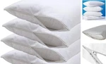 Dependable Industries Deluxe Zippered Vinyl Pillow Covers 4-PACK 20"X29". Fixed Price $22.77.