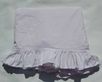 Simply Shabby Chic Pale Pink Ruffle Flat Sheet Flaw For Projects-pillowcase/sham. Fixed Price $18.28.