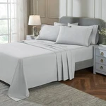 Theraluxe Therapedic 300 Thread 6-PIECE Sheet Set Gray Queen. Fixed Price $59.99.