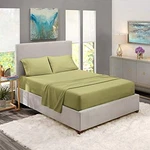 Anili Mili 1800 Collection 4-PIECE Bed Sheet Set With Bonus Pillowcases, King,. Fixed Price $27.35.