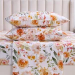 Yiyea 100% Cotton Sheets Size, Ultra Soft Cozy Queen, 2558# Petal Hush. Fixed Price $62.99.