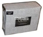 Ralph Lauren Mosaic Medallion Grey 4P Queen Sheet Set New Cotton Gray. Fixed Price $115.99.