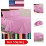 Transform Your Sleep: Luxurious 4PC Microfiber Deep Pocket Sheet Set - Full. Fixed Price $59.99.