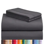 Luxclub 4 Pc Set Bamboo Deep Pockets 18" Eco Friendly Wrinkle Free. Fixed Price $38.29.