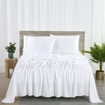 Bibb Home 2000 Count 6-PIECE Rayon From Bamboo Sheet Set King White. Fixed Price $50.80.