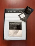 New Wamsutta Dream Zone Sateen Light Blue 400 Tc Cotton Cal-king Sheet Set. Fixed Price $189.95.
