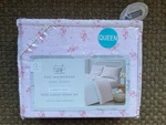 Rachel Ashwell Farmhouse Simply Shabby Chic Queen Pink Ribbon Roses Sheet Set. Fixed Price $59.80.