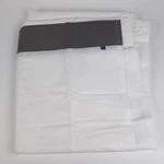 New Casper Queen Flat Sheet 100% Supima Cotton - White And Gray. Fixed Price $49.87.