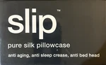 Slip Queen 20 X 30 Charcoal Pure Silk Pillowcase 100% Mulberry Nib. Fixed Price $59.95.