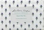 Queen Set Floral Lavender Spring Flower Stems London Kaye Nw. Fixed Price $39.99.