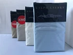 New Ralph Lauren 464 Solid Percale King Flat Sheet You Choose Color $145. Fixed Price $69.90.