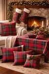Ralph Lauren Stewart Tartan Plaid Cotton Fabric Queen Sheet Lodge Cabin Decor. Fixed Price $119.50.