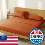 Manyshofu 4 Piece Split Head King Sheets Sets For Adjustable Bed Sheet, Flex. Fixed Price $66.25.
