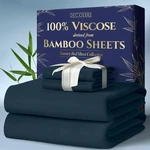 Decolure 100% Viscose Derived From Bamboo Sheets Full Size 4PCS - Ultra Soft .... Fixed Price $90.25.