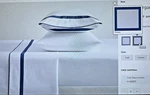 Pottery Barn Morgan Organic Cotton 400TC Sheet Set Queen White & Denim Nwt $189+. Fixed Price $109.98.